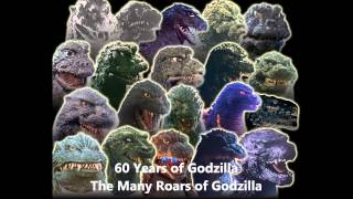 Godzilla 19542014 Roars [upl. by Enitsuj281]