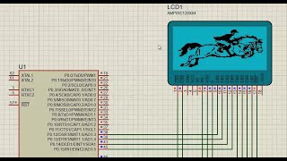 Interfacing GLCD with LPC2148  ARM7  LPC2148  Graphical LCD  Advanced Processors [upl. by Paget]