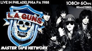 La Guns Live in Philadelphia PA 1988 Remastered HQ 1080p 60fps [upl. by Katzir259]