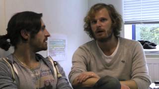 On the Merlin Set Interview with Rupert Young amp Eoin Macken [upl. by Pascoe]