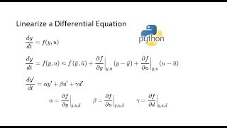 Linearize a Differential Equation [upl. by Micro74]