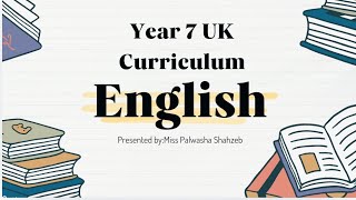 Year 7 English Chapter1 [upl. by Emmalee]