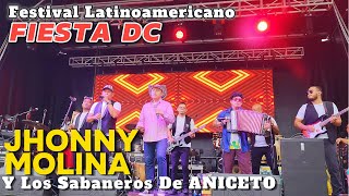 Jhonny Molina Y Los Sabaneros de Aniceto en FIESTA DC [upl. by Sotnas]