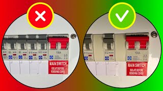 Should MCBs amp RCBOs be Spaced Out in a Consumer Unit [upl. by Schuman]