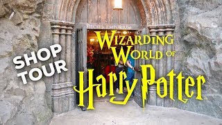 HARRY POTTER SHOP TOUR Filchs Emporium  WIZARDING WORLD UNIVERSAL ORLANDO [upl. by Sardella]