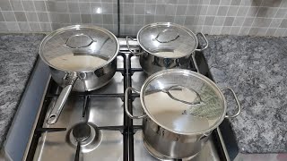 Tramontina Stainless Steel Cookware  Unboxing [upl. by Eseyt]