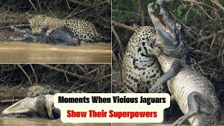 Moments When Vicious Jaguars Show Their Superpowers [upl. by Suvart]