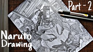 Drawing Naruto Like Masashi Kishimoto  Naruto Shippuden Part  2 [upl. by Narat]