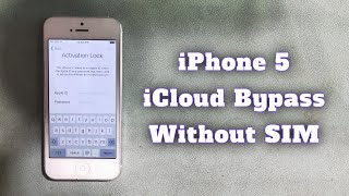 How To Free iPhone 5 iCloud Bypass Without Signal iOS 1034 iPhone 5 5C Flashing By 3uTools [upl. by Murray331]