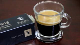 NESPRESSO RISTRETTO Strong Blend [upl. by Eisdnyl]