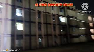 OP JINDAL COMMUNITY COLLEGE PUNJIPATHRA RAIGARH CHHATISGARH OPJCC NIGHT VIEW [upl. by Elakram]