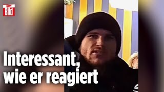 RBStürmer Timo Werner auf dem Weihnachtsmarkt bepöbelt  Reif ist Live [upl. by Elleivap422]