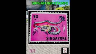 Singapore stamps josershina in world worth money stampscollection [upl. by Ahseel218]