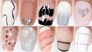 300 EASY NAIL IDEAS  HUGE nail art compilation satisfying nail designs [upl. by Mallina888]