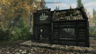 Skyrim Mod Chanterelle  Le Under Manoir [upl. by Orimlede]