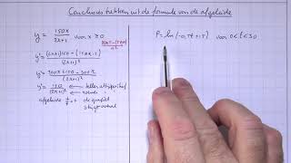 VWO6wisA11H134 Conclusies trekken uit de formule van de afgeleide [upl. by Nannaihr]