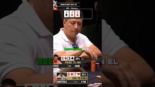 Analisis de una mano de Poker Cuando hacer un Bluff en un Torneo de Poker poker wsop torneos [upl. by Raymond]