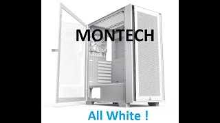 Белый корпус MONTECH Air 100 Lite БЕЛОСНЕЖНЫЙ  Подробный обзор [upl. by Dukey]