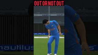 OUT OR NOT OUT  REAL CRICKET 24 realcricket24 youtubeshorts realcricket22 shorts Gamerz king [upl. by Anelagna]