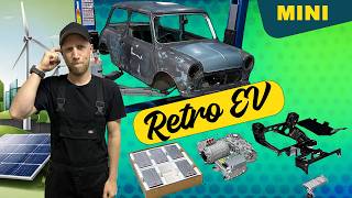 EV Conversion of a Classic Mini Cooper to Electric and It’s Fantastic  ESP1 [upl. by Ynnav811]