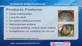 Band Knife Blades amp Grinding Wheels by Cutwell International Hyderabad [upl. by Denyse]