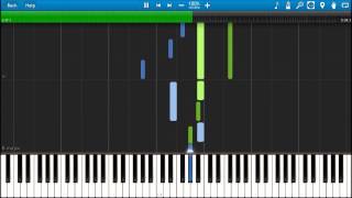 Tokyo Ghoul  Glassy Sky Tehishter Piano with sheet music [upl. by Oswin]