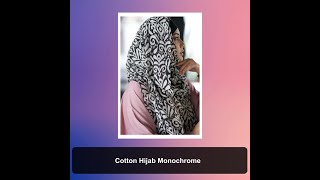 Cotton Hijab Monochrome  Modest Collection [upl. by Waldon84]