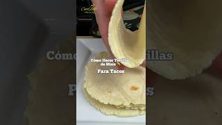 Tortillas Caseras de Maíz Para Tacos 🌽  Carolister Mom and Chef glutenfree [upl. by Aihsetel]