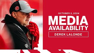 Derek Lalonde Media Availability  Oct 2 2024 [upl. by Joshuah]