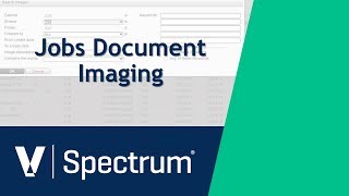 Spectrum Job Document Imaging [upl. by Cheatham]