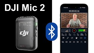 DJI Mic 2 Microfono Bluetooth iPhone [upl. by Abisha]