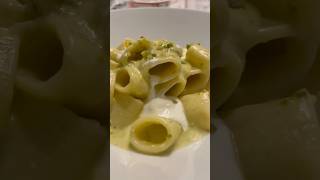 Mezzemaniche al pistacchio e stracciatella shotrs ricettefacilieveloci pistacchio [upl. by Byrann]