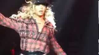 Flawless Live  Beyoncé Mrs Carter Show World Tour  Birmingham 24th February [upl. by Eimas]