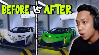 Restoring a confiscated quotLAMBORGHI SUPERCARquot from PD in GTA 5 RP solid [upl. by Malvino]