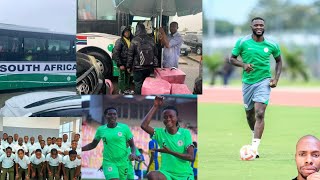 SA squad arrive Uyo after being stranded 18hrs strong Bassey amp Kind Boniface Flamingos amp Falconets [upl. by Johannes866]