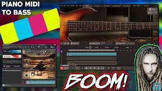 ToonTrack EZBASS  Add Bass to a Piano Track FAST [upl. by Eintroc162]