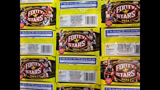 Pink Chewy PackaDay Select 2024 AFL Footy Stars Card Unwrapping 0511 [upl. by Aivle130]