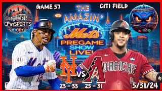 Amazin Mets PreGame Show  53124  Mets vs Dbacks  Mets Game  Mets Show  New York Mets [upl. by Ymrej958]