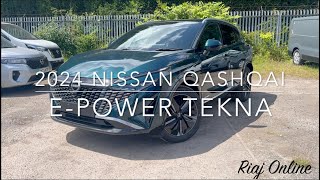 2024 Nissan Qashqai Tekna ePower Walkaround  Ocean Deep Metallic  Nissan Birmingham [upl. by Eugenio]