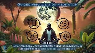 🌖 Waning Gibbous Moon Visualization Taurus to Leo  Grounding Insight Emotional Renewal  528Hz🌖 [upl. by Leiria]