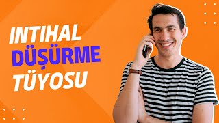 İNTİHAL DÜŞÜRME TÜYOSU İNTİHALA KESİN ÇÖZÜM [upl. by Preuss414]