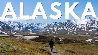 Alaska 8 Day Road Trip Anchorage Fairbanks Glaciers Wildlife amp Denali over 1000 Miles [upl. by Elianora625]