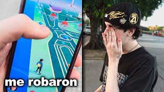 Juego Pokemon GO y me ROBAN [upl. by Kraft75]