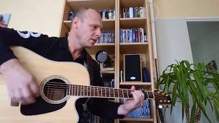 quotpuisses tuquot de JeanLouis Aubert cover guitare [upl. by Lyreb]