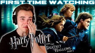 Im falling apart HARRY POTTER and the DEATHLY HALLOWS part 1 REACTION  First Time Watching [upl. by Karon40]