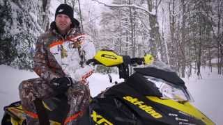 TEST RIDE 2014 SkiDoo MX Z XRS [upl. by Thurston]