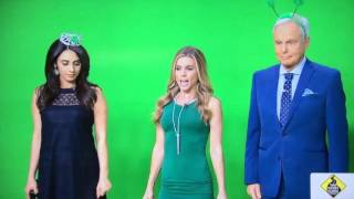 Maria Sansone and Araksya Karapetyan do a dance on St Patricks Day [upl. by Swope401]