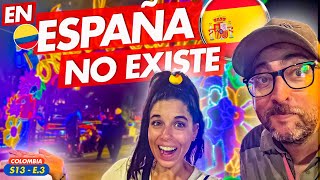 😲 ESPAÑOLES IMPACTADOS con la NAVIDAD en COLOMBIA 🇨🇴 [upl. by Oremo]