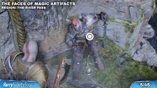 God of War  All Artifacts Locations Guide Curator Trophy Walkthrough [upl. by Ramsden]