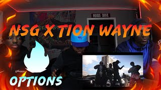 AMERICANS REACT NSG  Options ft Tion Wayne Music Video [upl. by Cristy691]